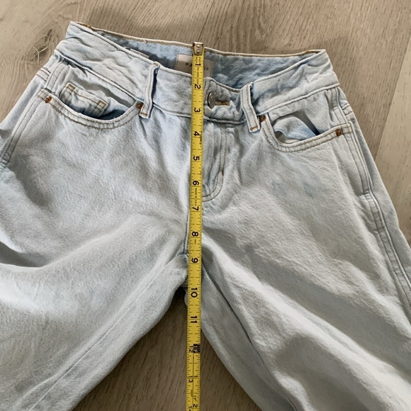 Low rise baggy‎ pacsun jeans distressed light blue distressed size 22 - Picture 8 of 13